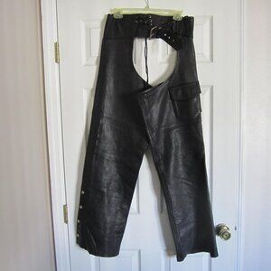 Ladies Classic X4 Collection MOB Leather Chaps Size L